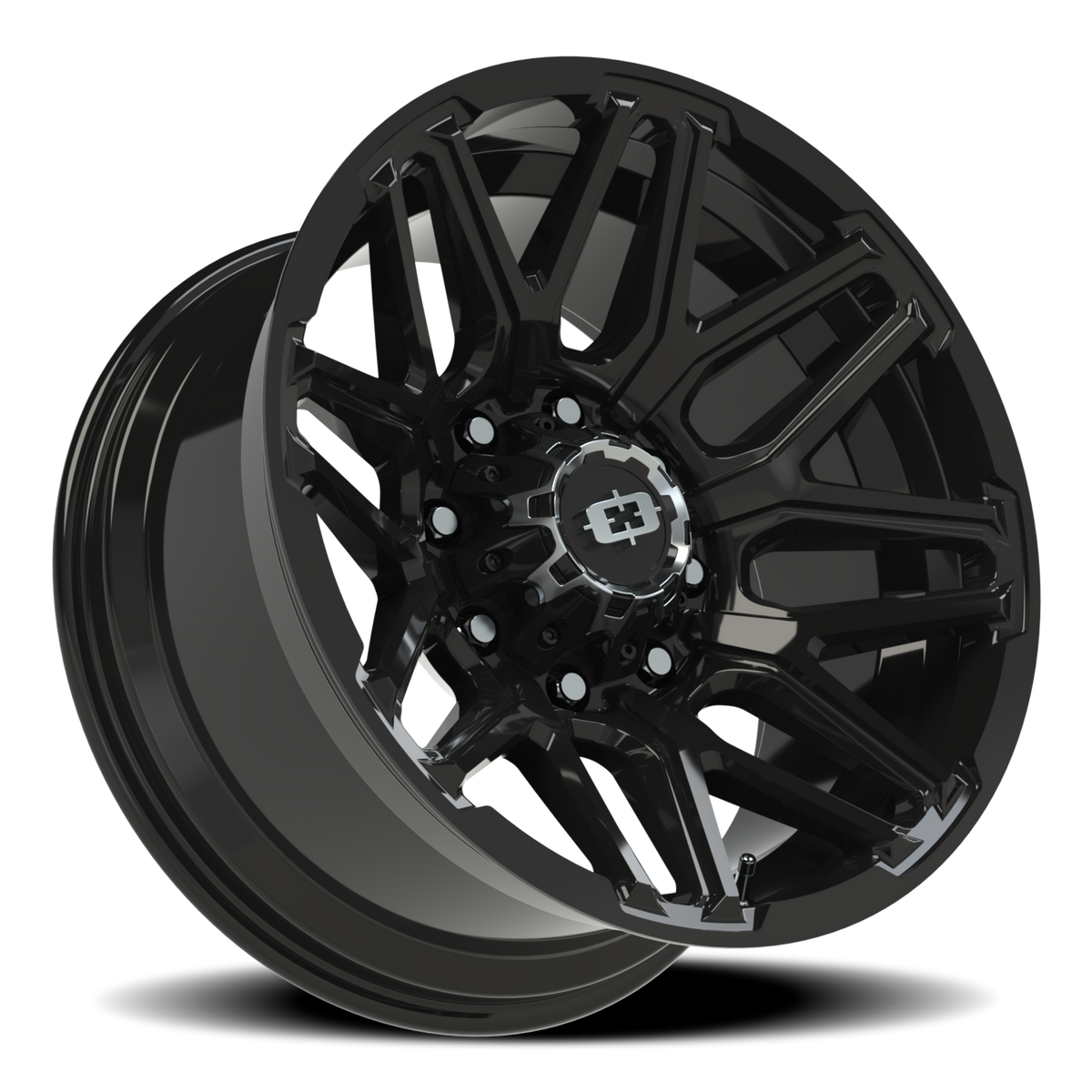 Vision Wheel 305 Gloss Black 20x10 -25 8x180mm 124.2mm - Wheelwiz