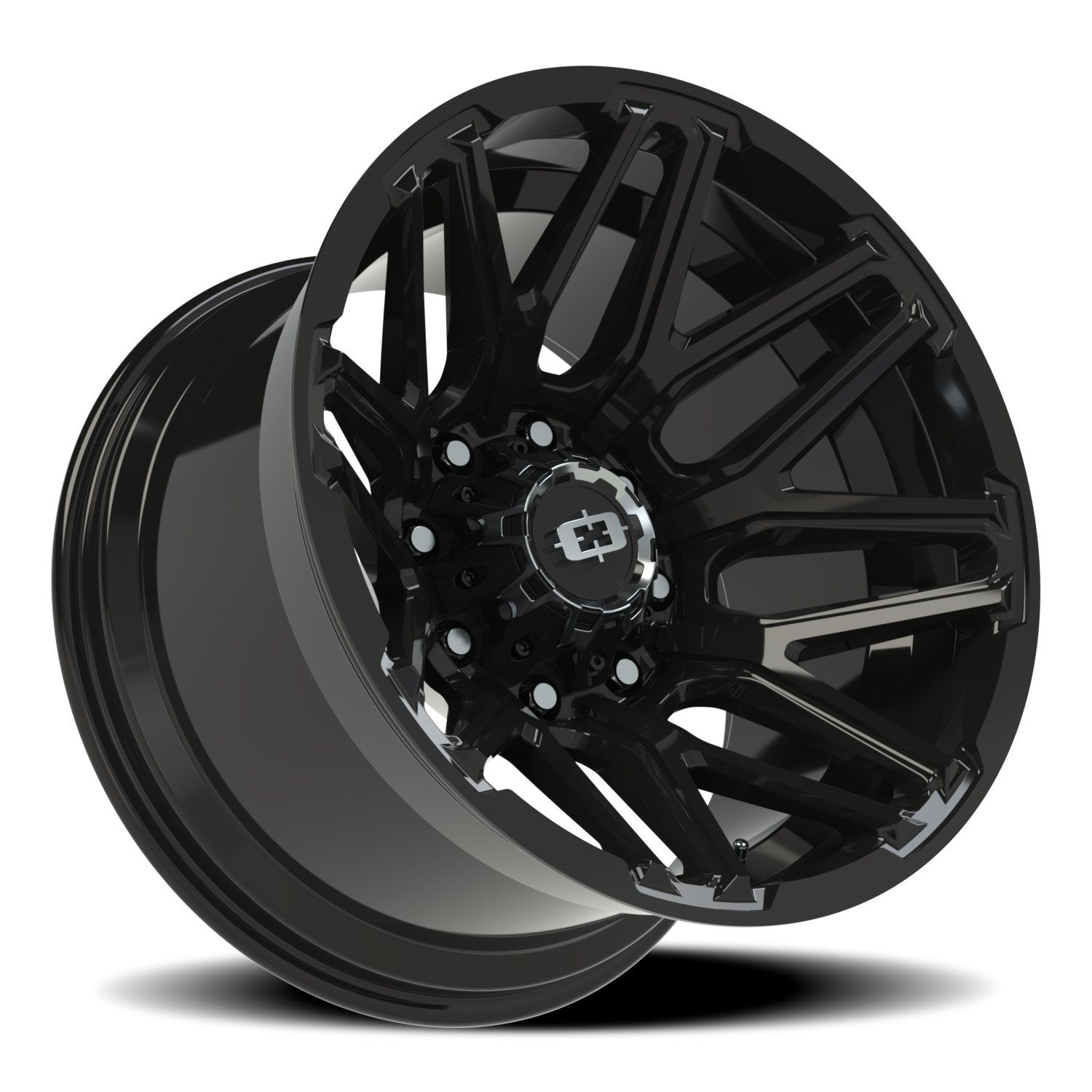 Vision Wheel 305 Gloss Black 20x12 -51 8x180mm 125.2mm - Wheelwiz