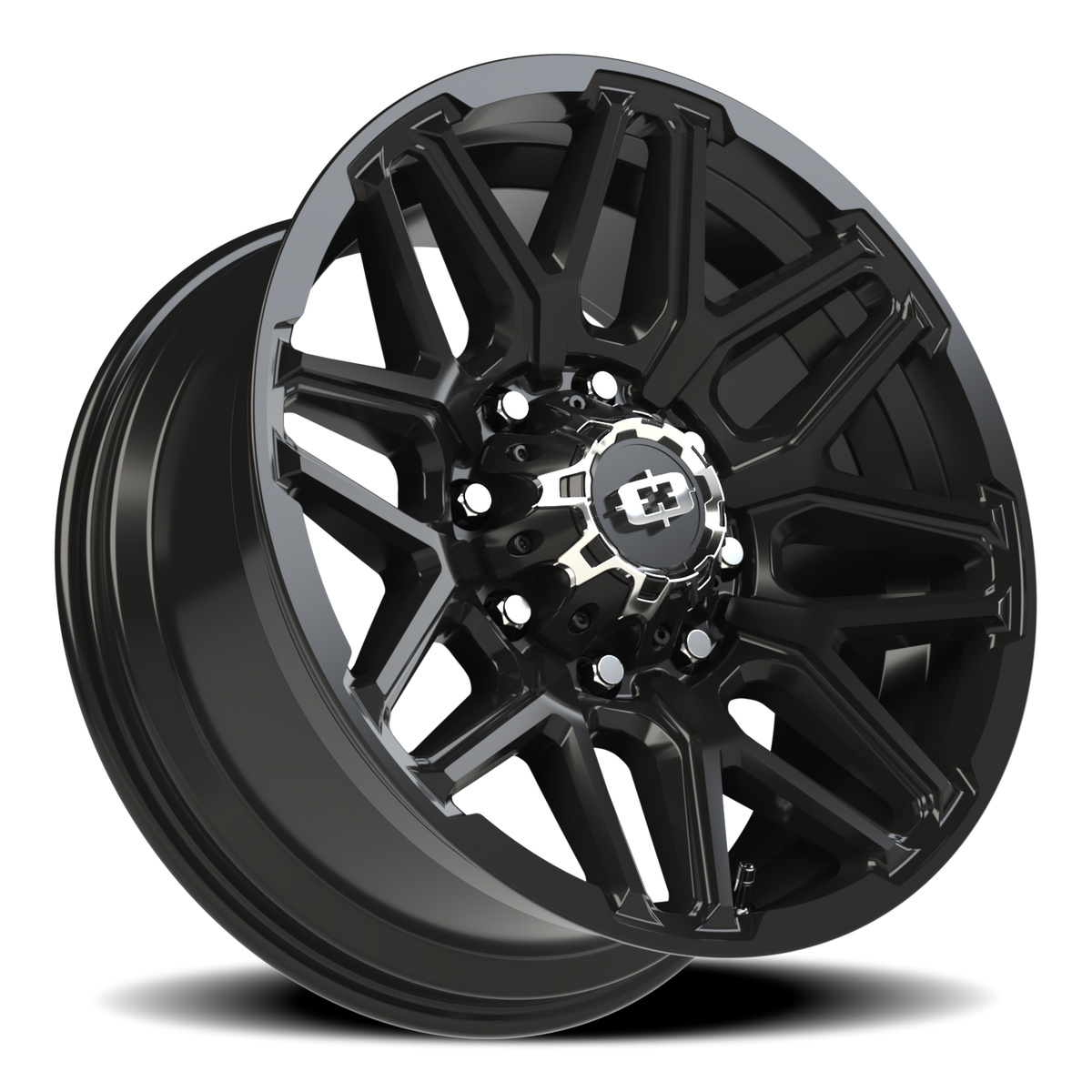 Vision Wheel 305 Gloss Black 20x9 +12 8x170mm 125.2mm - Wheelwiz