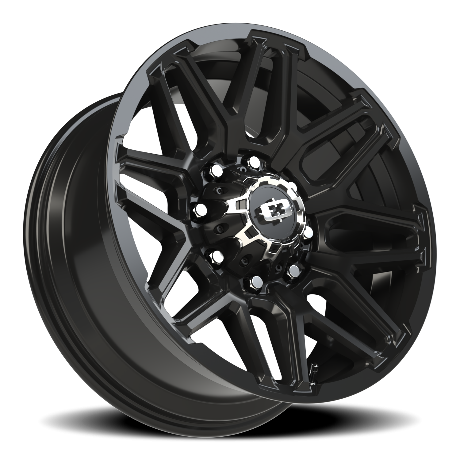 Vision Wheel 305 Gloss Black 20x9 +12 8x165.1mm 125.2mm - Wheelwiz