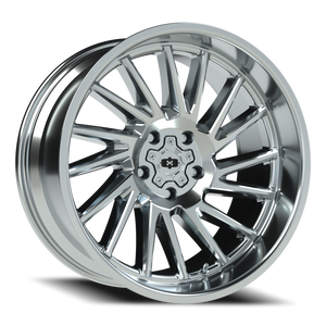 Vision Wheel 306 Chrome 20x10 -25 5x127mm 78.1mm - Wheelwiz