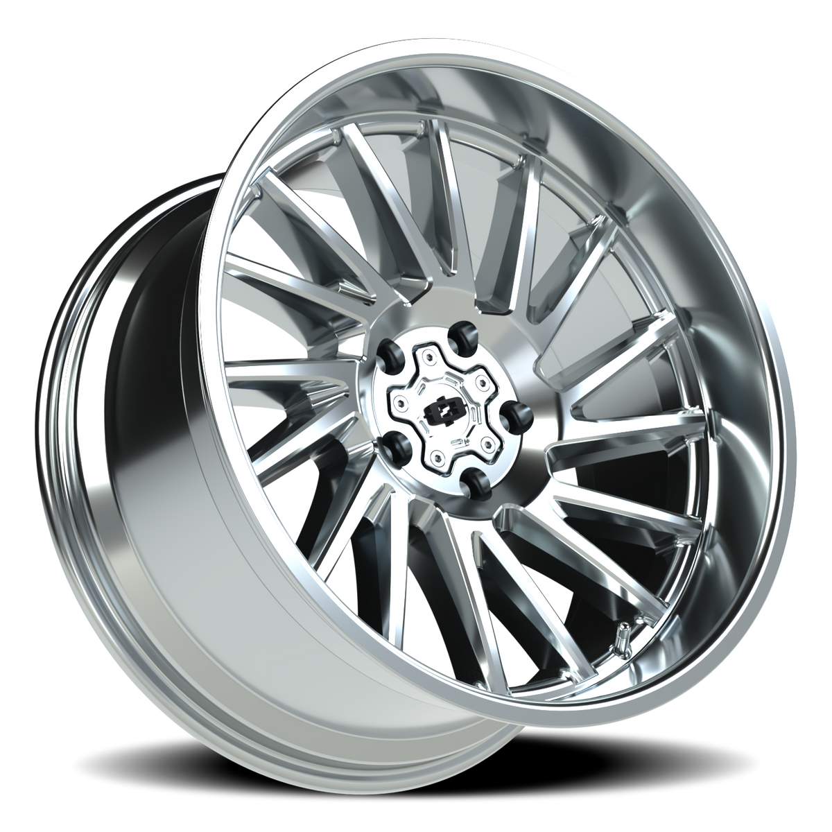 Vision Wheel 306 Chrome 20x10 -25 5x127mm 78.1mm - Wheelwiz