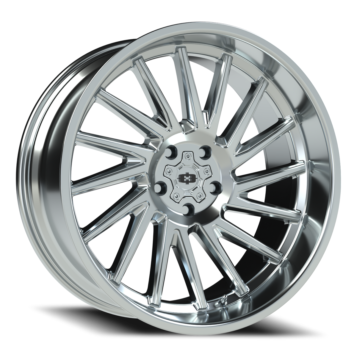 Vision Wheel 306 Chrome 22x10 -19 5x127mm 78.1mm - Wheelwiz