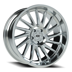 Vision Wheel 306 Chrome 22x10 -19 5x127mm 78.1mm - Wheelwiz