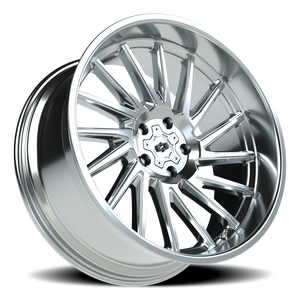 Vision Wheel 306 Chrome 22x10 -19 5x127mm 78.1mm - Wheelwiz