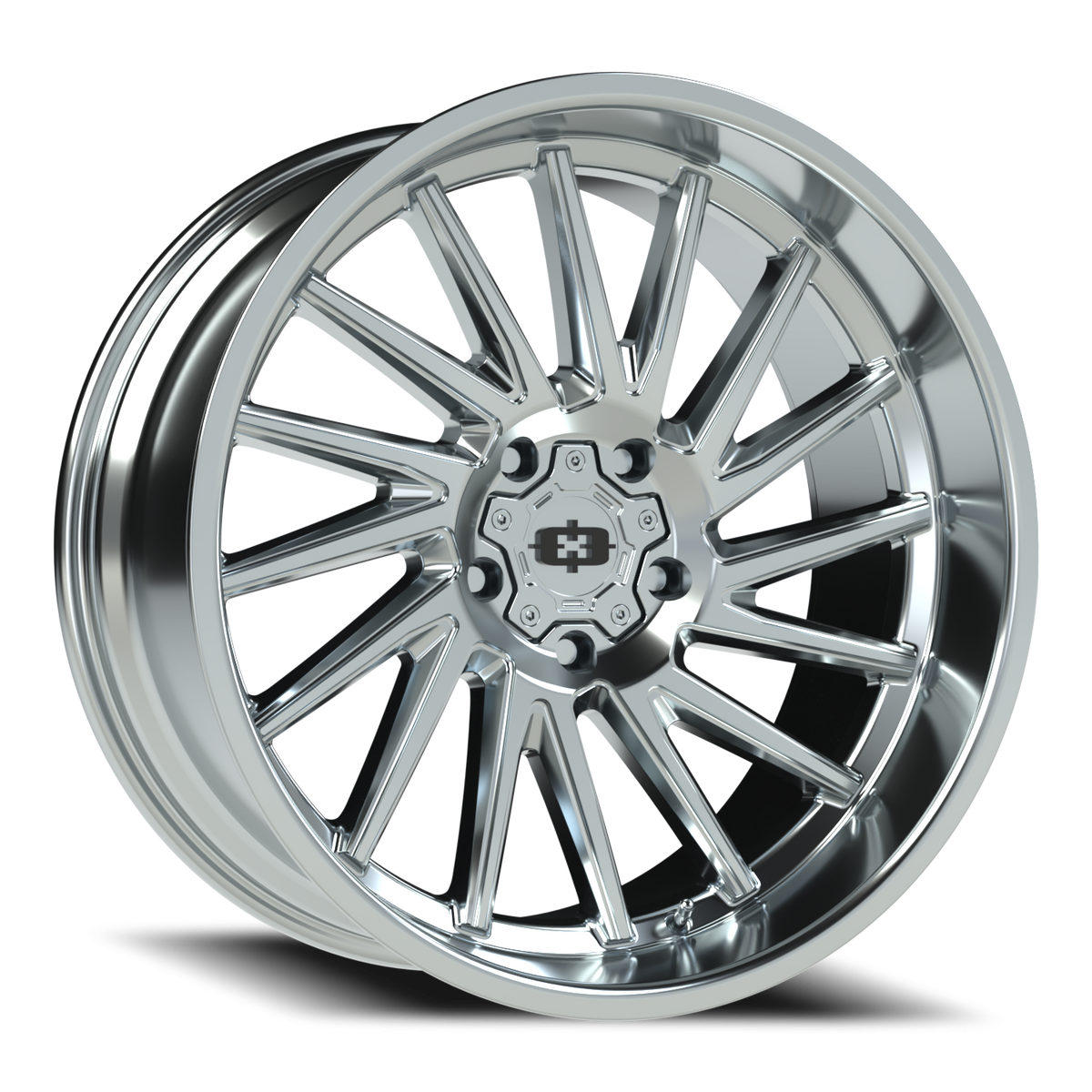 Vision Wheel 306 Chrome 22x10 -19 5x139.7mm 108mm - Wheelwiz