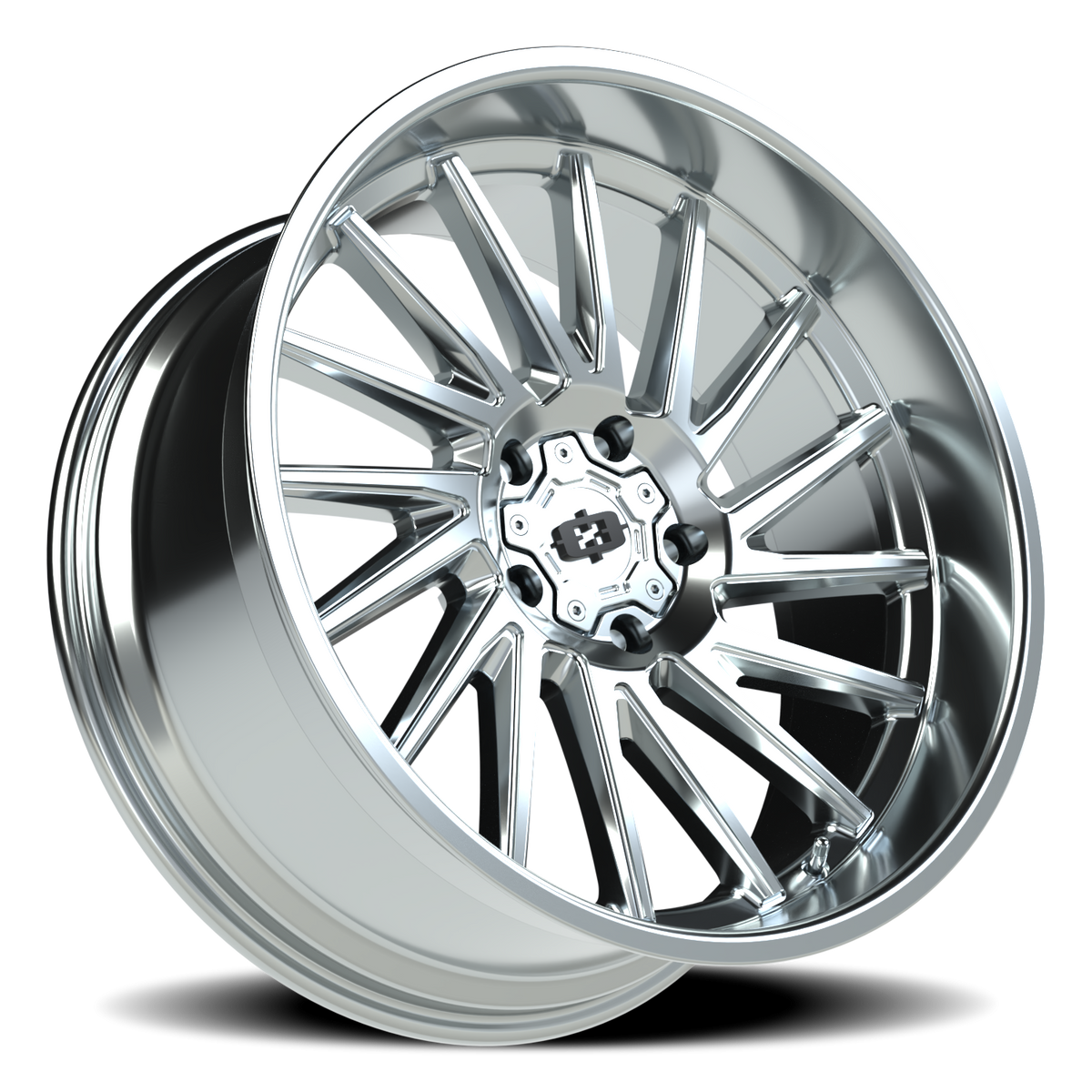 Vision Wheel 306 Chrome 22x10 -19 5x139.7mm 108mm - Wheelwiz