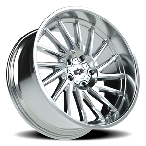 Vision Wheel 306 Chrome 22x10 -19 5x139.7mm 108mm - Wheelwiz