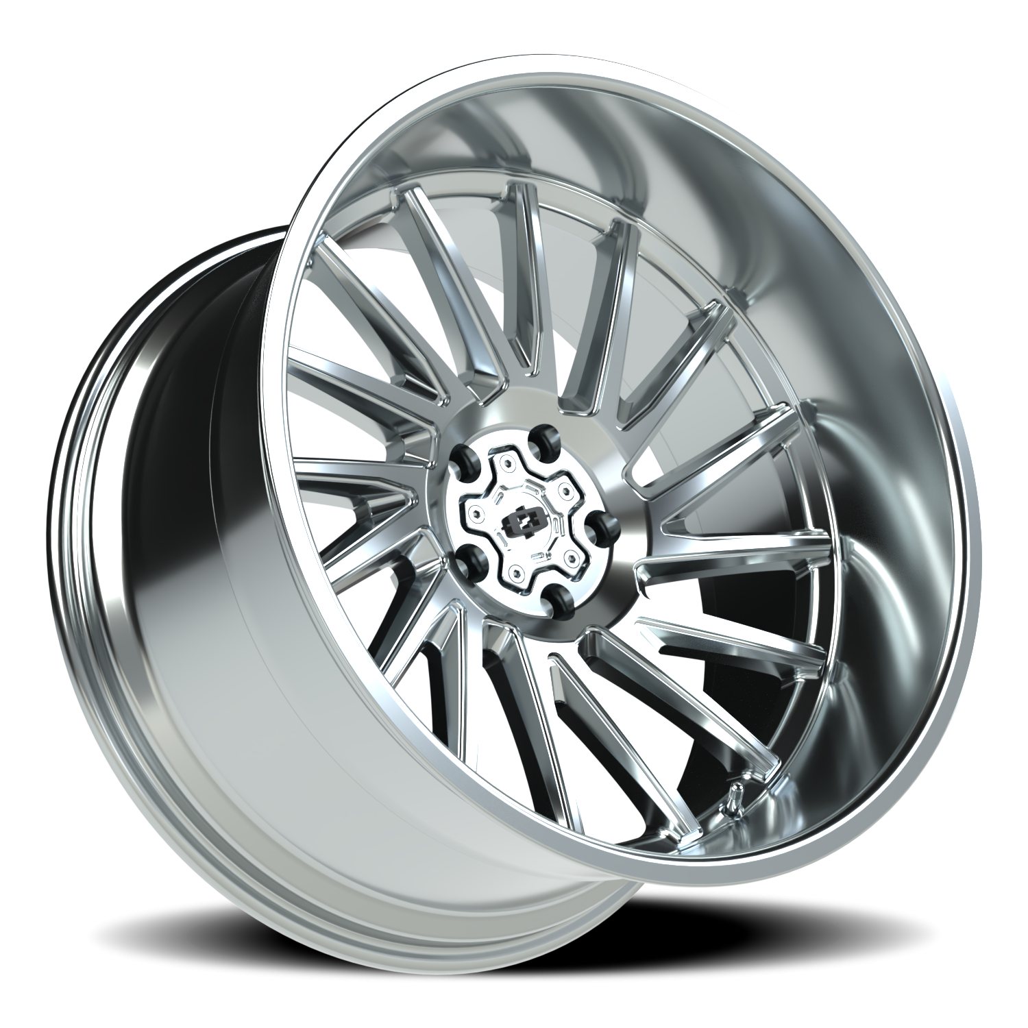 Vision Wheel 306 Chrome 22x12 -51 5x127mm 78.1mm - Wheelwiz