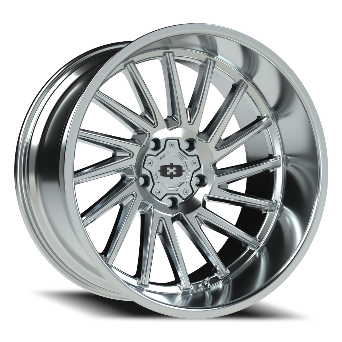 Vision Wheel 306 Chrome 22x12 -51 5x139.7mm 108mm - Wheelwiz
