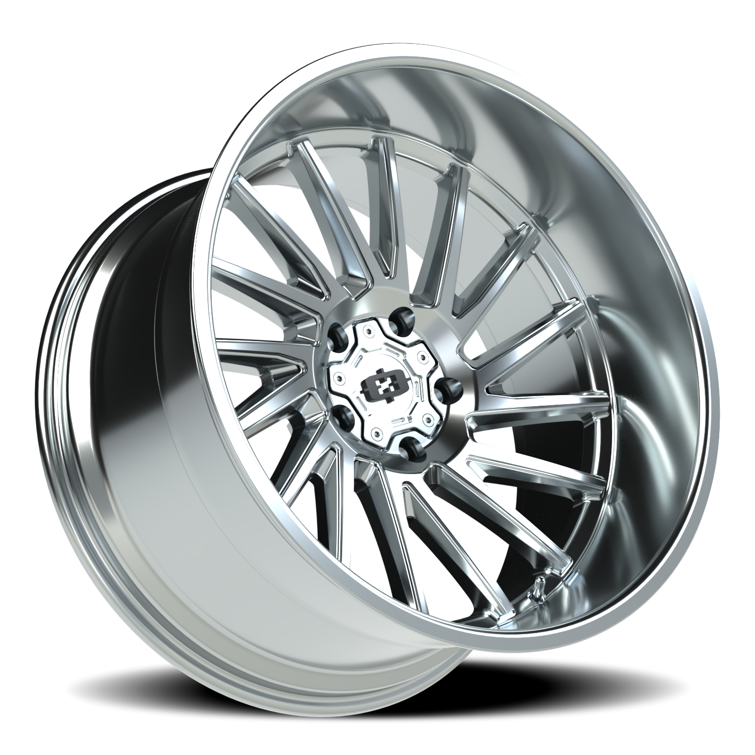 Vision Wheel 306 Chrome 22x12 -51 5x139.7mm 108mm - Wheelwiz