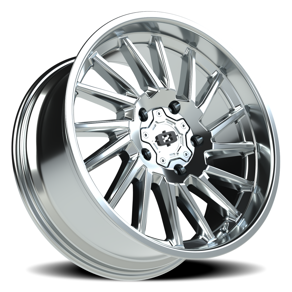 Vision Wheel 306 Chrome 20x9 +12 5x150mm 110.2mm - Wheelwiz