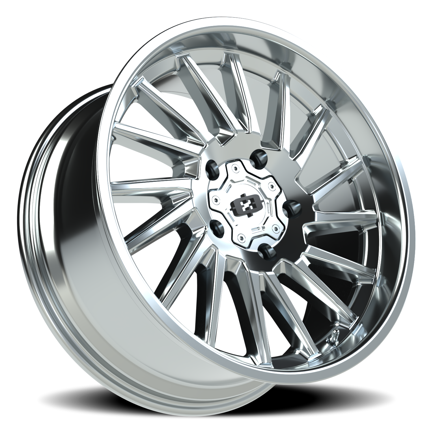 Vision Wheel 306 Chrome 20x9 +12 5x150mm 110.2mm - Wheelwiz