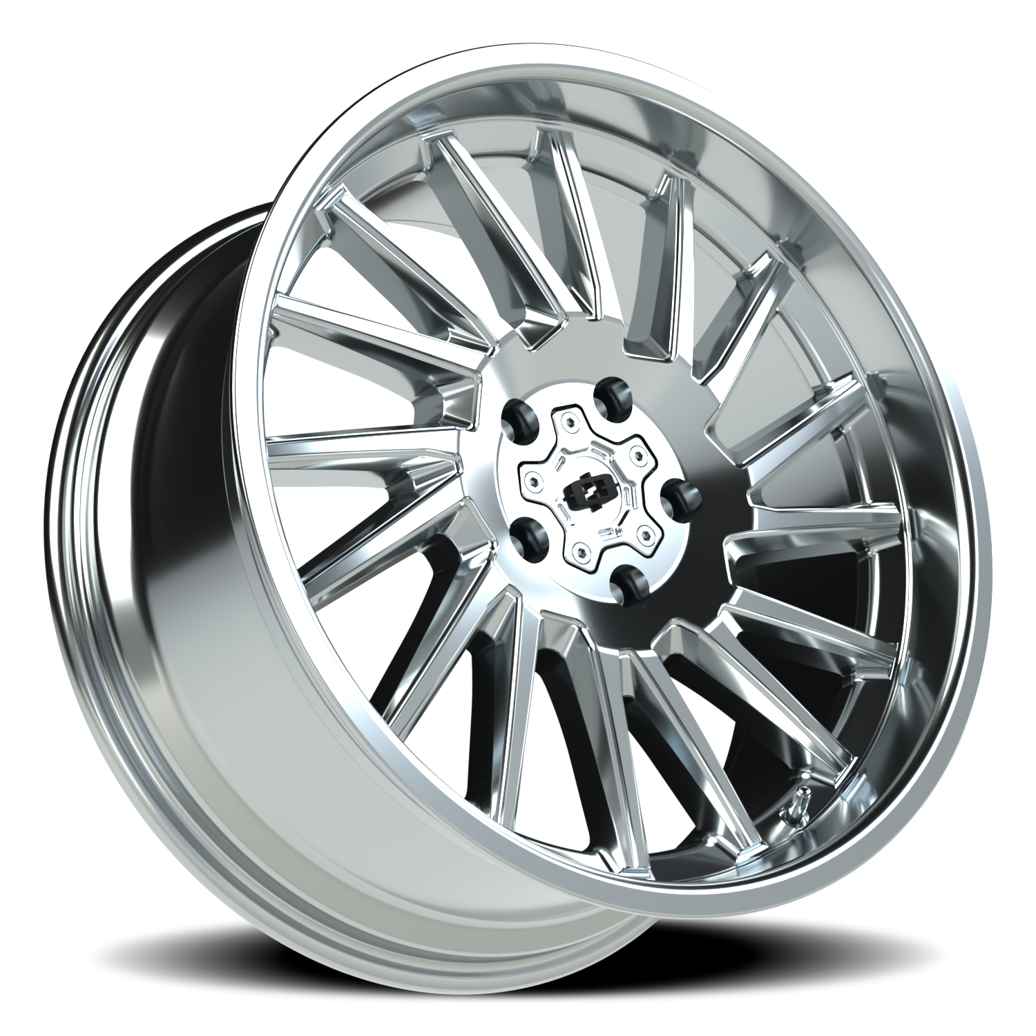 Vision Wheel 306 Chrome 20x9 -12 5x127mm 78.1mm - Wheelwiz