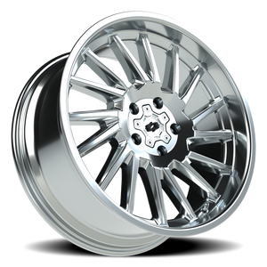 Vision Wheel 306 Chrome 20x9 -12 5x127mm 78.1mm - Wheelwiz