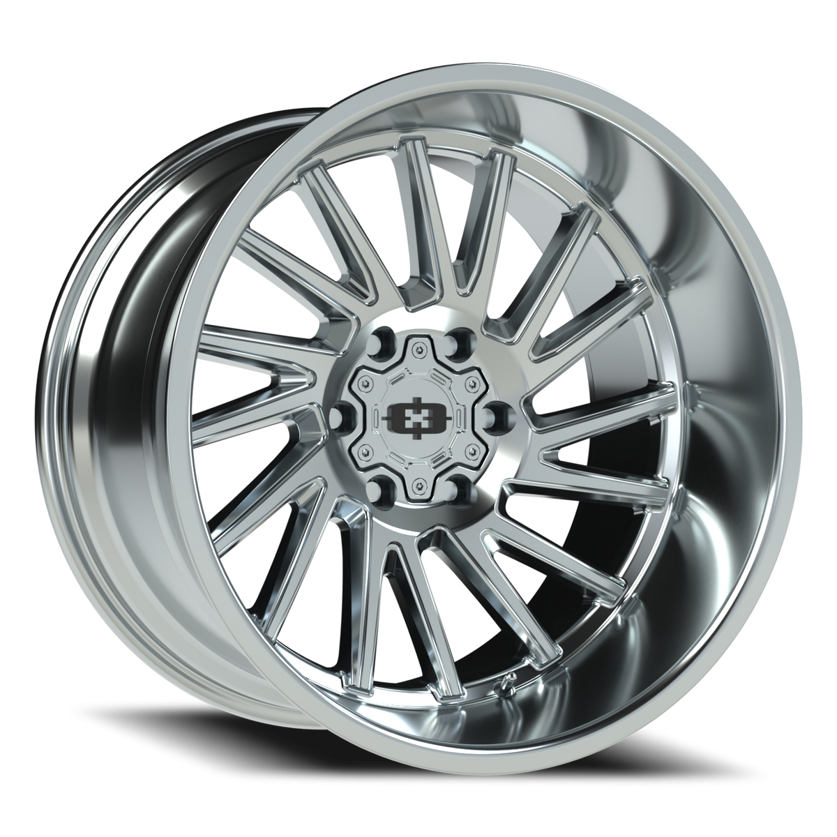 Vision Wheel 306 Chrome 20x12 -51 6x139.7mm 106.2mm - Wheelwiz