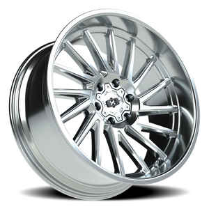 Vision Wheel 306 Chrome 22x10 -19 6x139.7mm 106.2mm - Wheelwiz