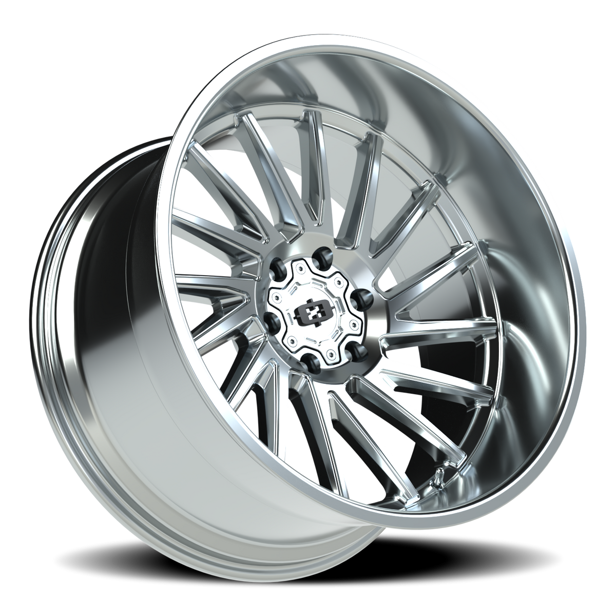 Vision Wheel 306 Chrome 22x12 -51 6x139.7mm 106.2mm - Wheelwiz
