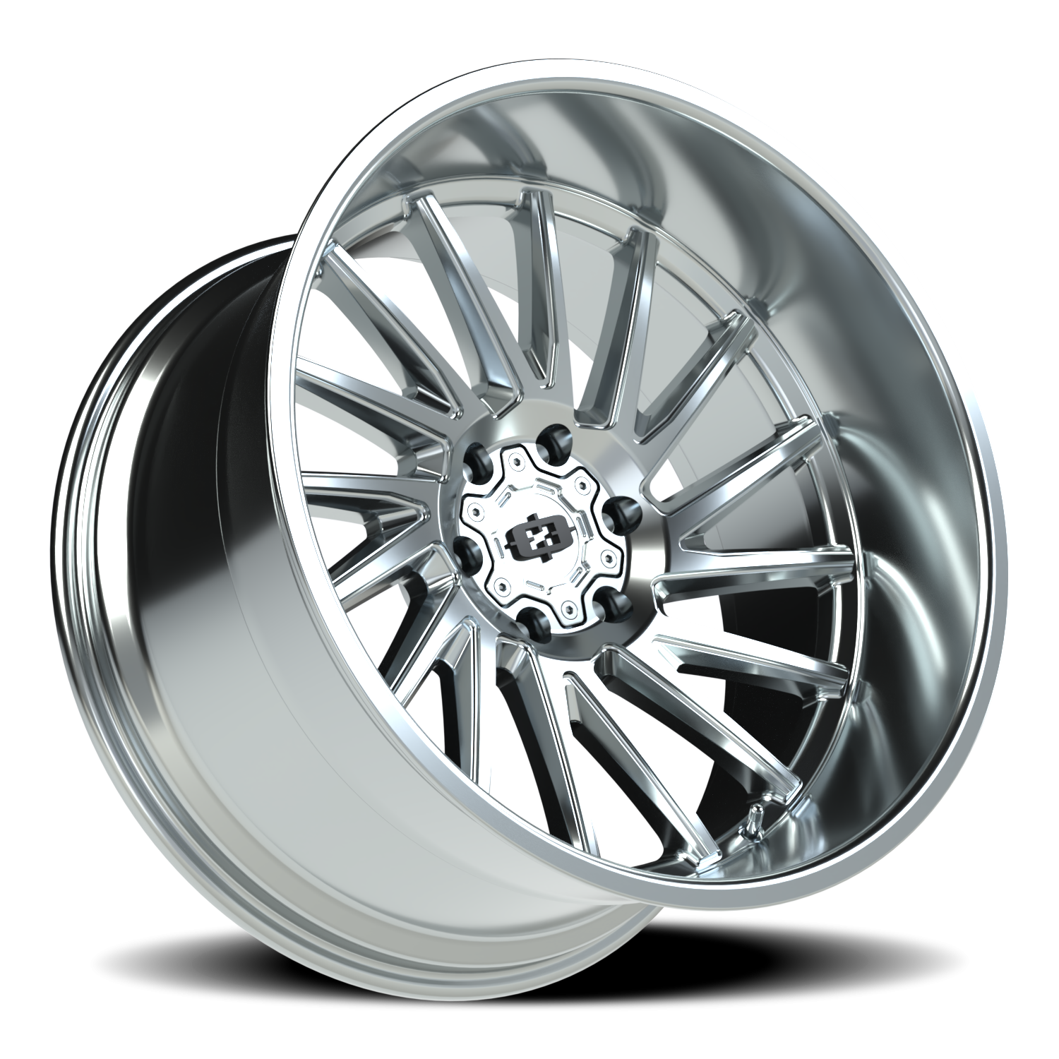 Vision Wheel 306 Chrome 22x12 -51 6x139.7mm 106.2mm - Wheelwiz
