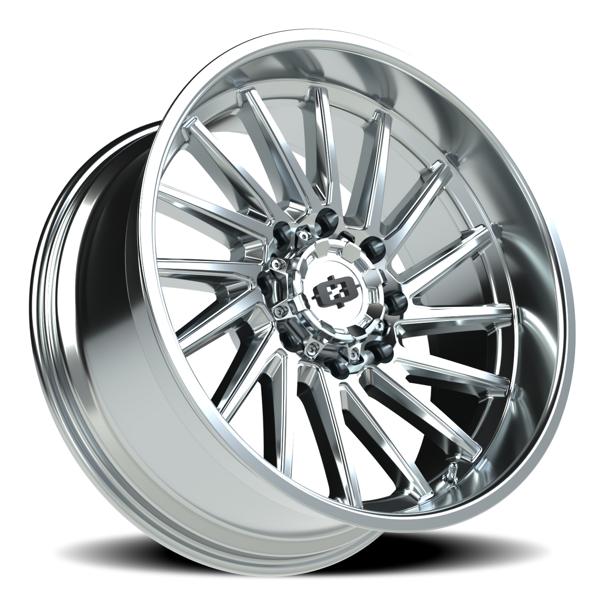 Vision Wheel 306 Chrome 22x10 -19 8x165.1mm 125.2mm - Wheelwiz