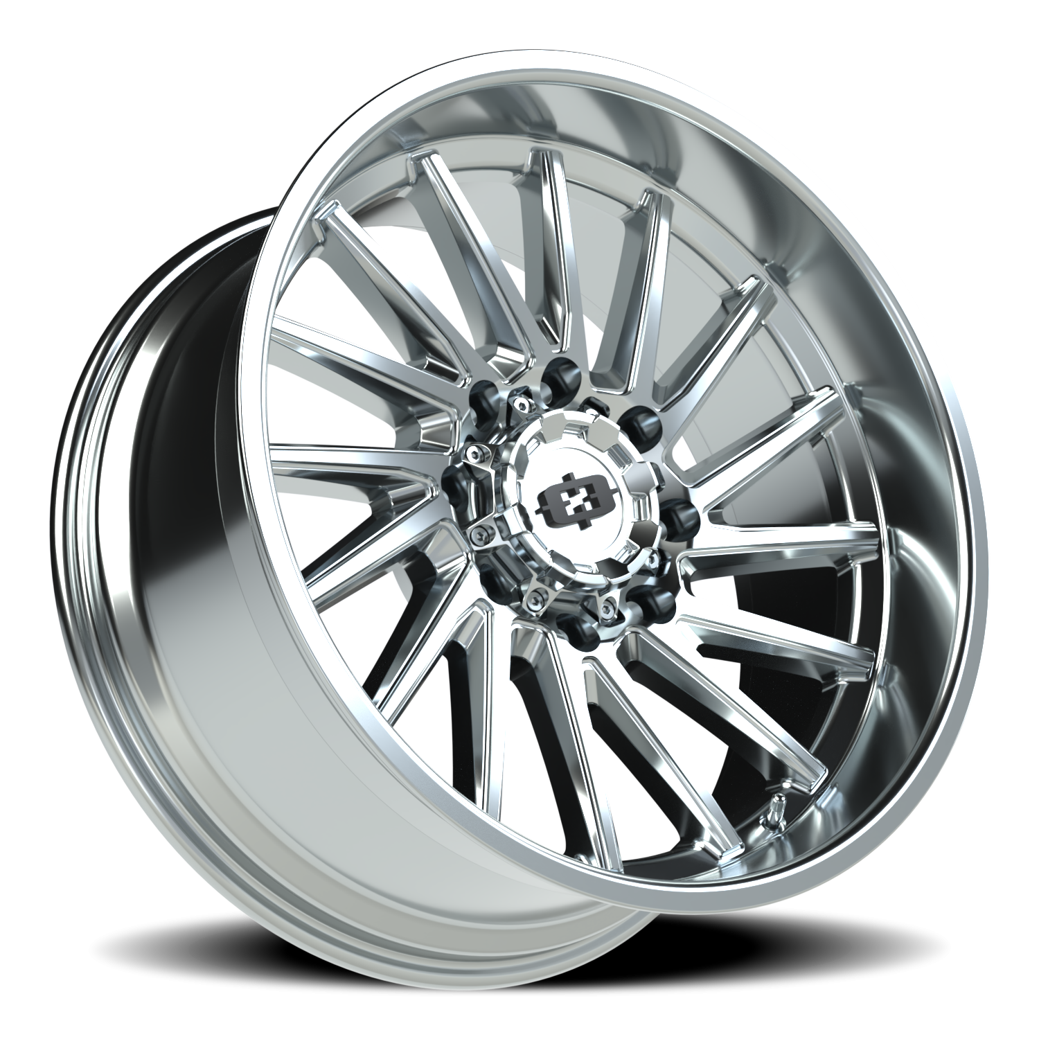 Vision Wheel 306 Chrome 22x10 -19 8x165.1mm 125.2mm - Wheelwiz
