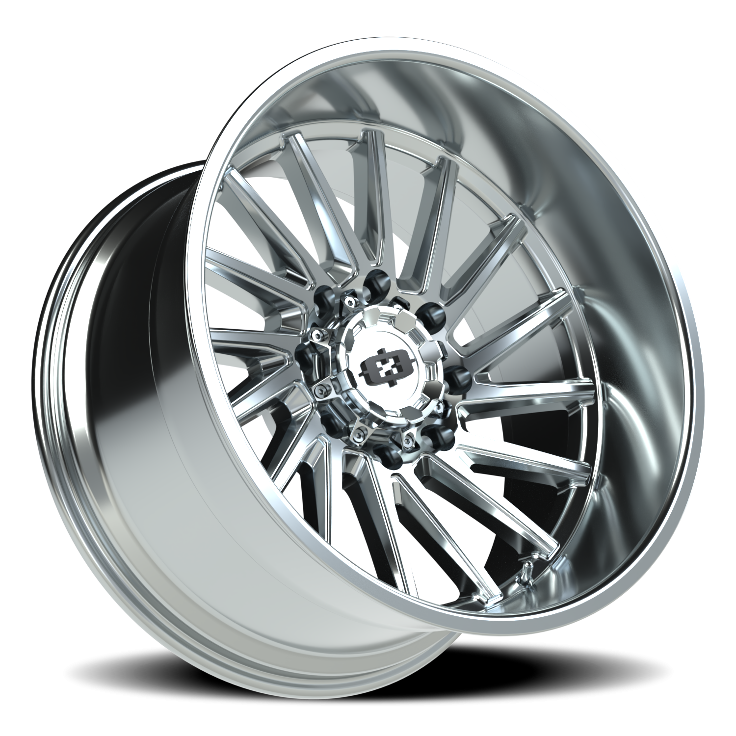 Vision Wheel 306 Chrome 22x12 -51 8x180mm 124.2mm - Wheelwiz