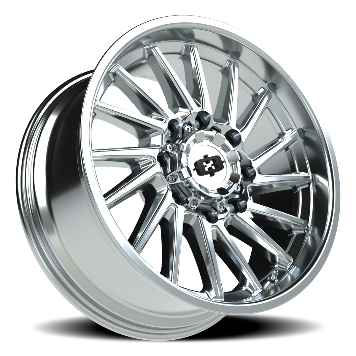 Vision Wheel 306 Chrome 20x9 +12 8x165.1mm 125.2mm - Wheelwiz