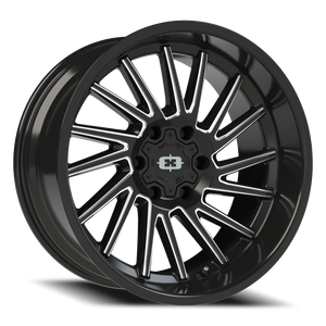 Vision Wheel 306 Gloss Black Milled Spoke 20x10 -25 6x135mm 87.1mm - Wheelwiz