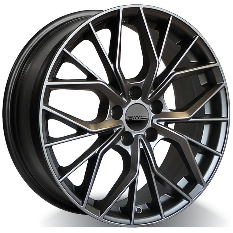 RWC 306 Satin Anthracite 18x8 +24 5x112mm 66.45mm - Wheelwiz