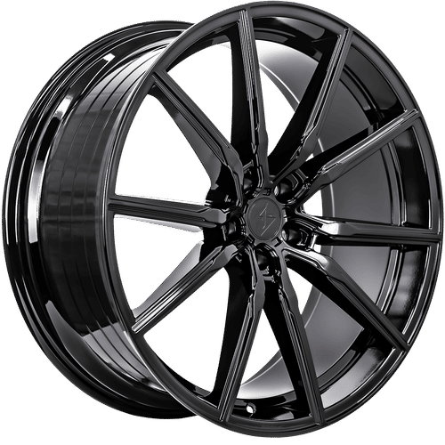 Sentali Street SS1 Gloss Black 19x8.5 +35 5x112mm 66.6mm