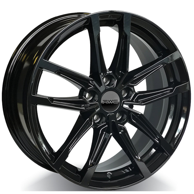 RWC 330 Black 16x6.5 +35 5x115mm 70.3mm - Wheelwiz