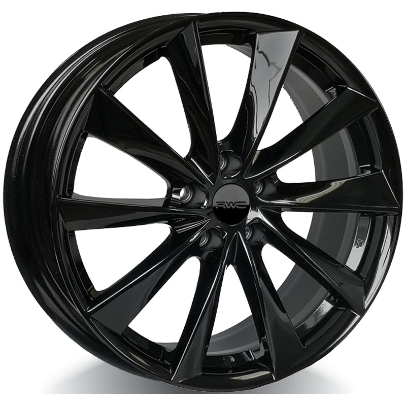 RWC 333 Black 19x8.5 +35 5x120mm 64.1mm - Wheelwiz