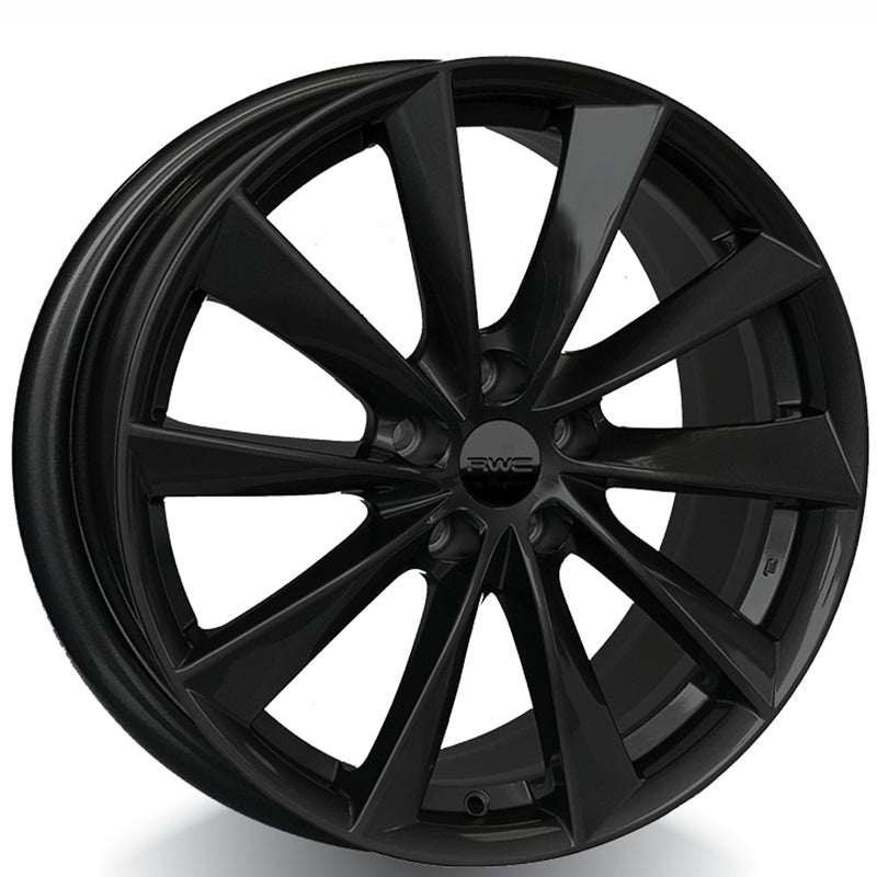 RWC 333 Satin Black 18x8.5 +37 5x114.3mm 70mm