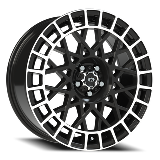 Vision Wheel 349 Gloss Black Machined Lip 18x8 +40 5x112mm 72.1mm
