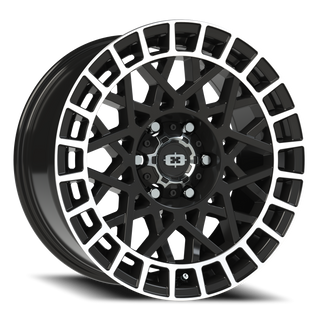 Vision Wheel 349 Gloss Black Machined Lip 18x8.5 +12 6x139.7mm 106.2mm