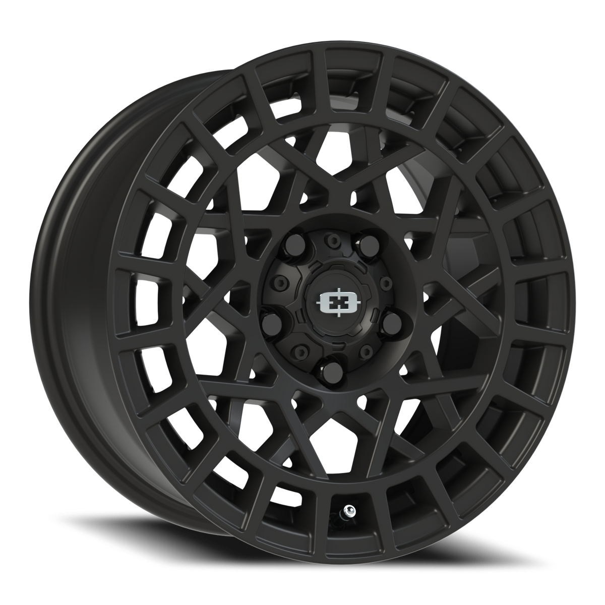 Vision Wheel 349 Satin Black 15x7 +15 5x114.3mm 76.1mm - Wheelwiz