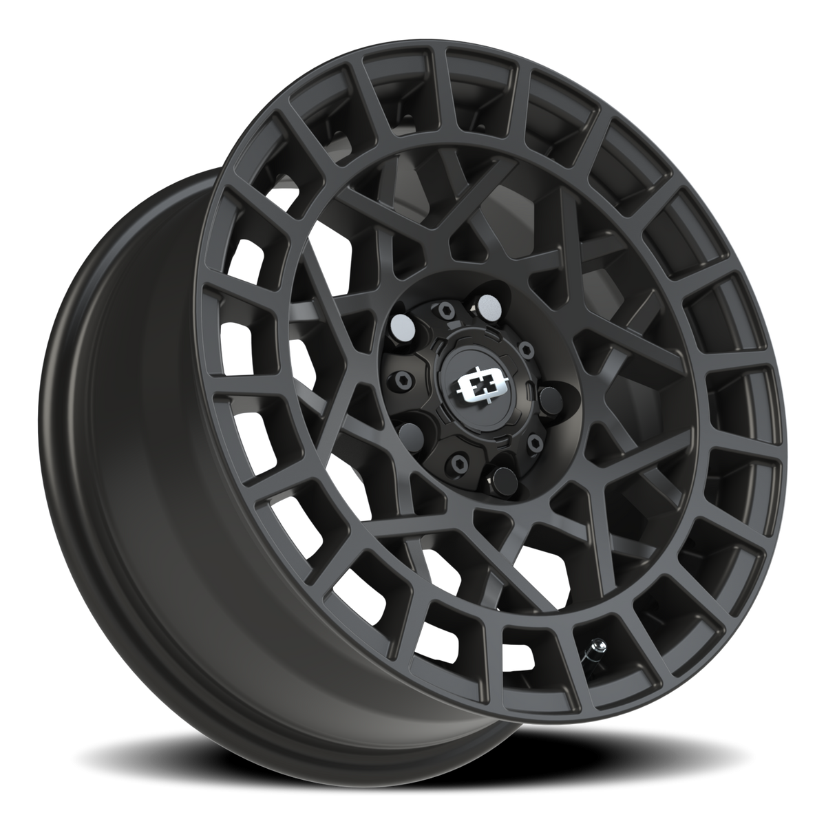 Vision Wheel 349 Satin Black 15x7 +15 5x114.3mm 76.1mm - Wheelwiz