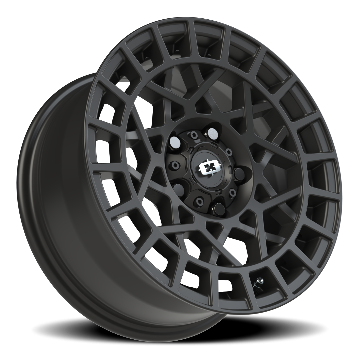 Vision Wheel 349 Satin Black 15x7 +15 5x114.3mm 76.1mm - Wheelwiz