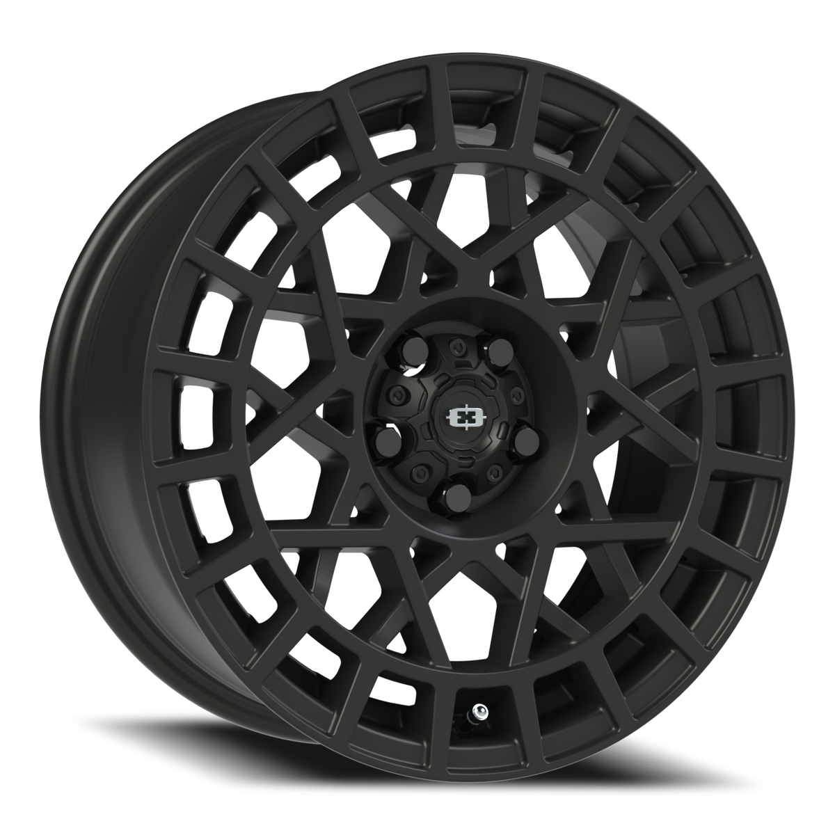 Vision Wheel 349 Satin Black 16x7 +15 5x100mm 72.1mm - Wheelwiz