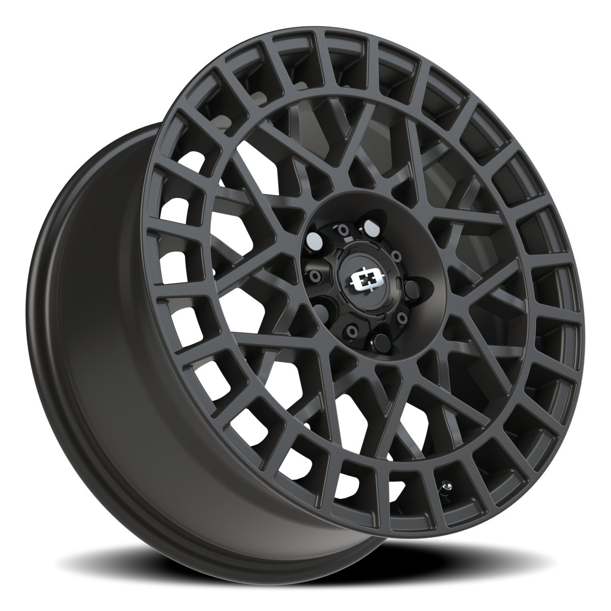 Vision Wheel 349 Satin Black 17x8 +40 5x112mm 72.1mm - Wheelwiz
