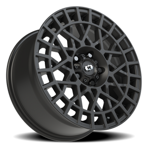 Vision Wheel 349 Satin Black 17x8 +40 5x112mm 72.1mm - Wheelwiz