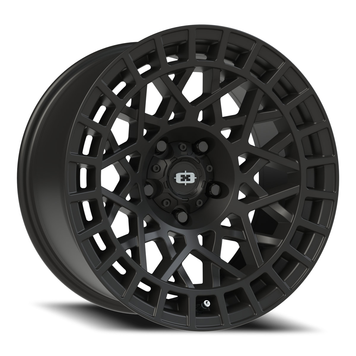 Vision Wheel 349 Satin Black 17x8.5 -24 5x114.3mm 76.1mm - Wheelwiz