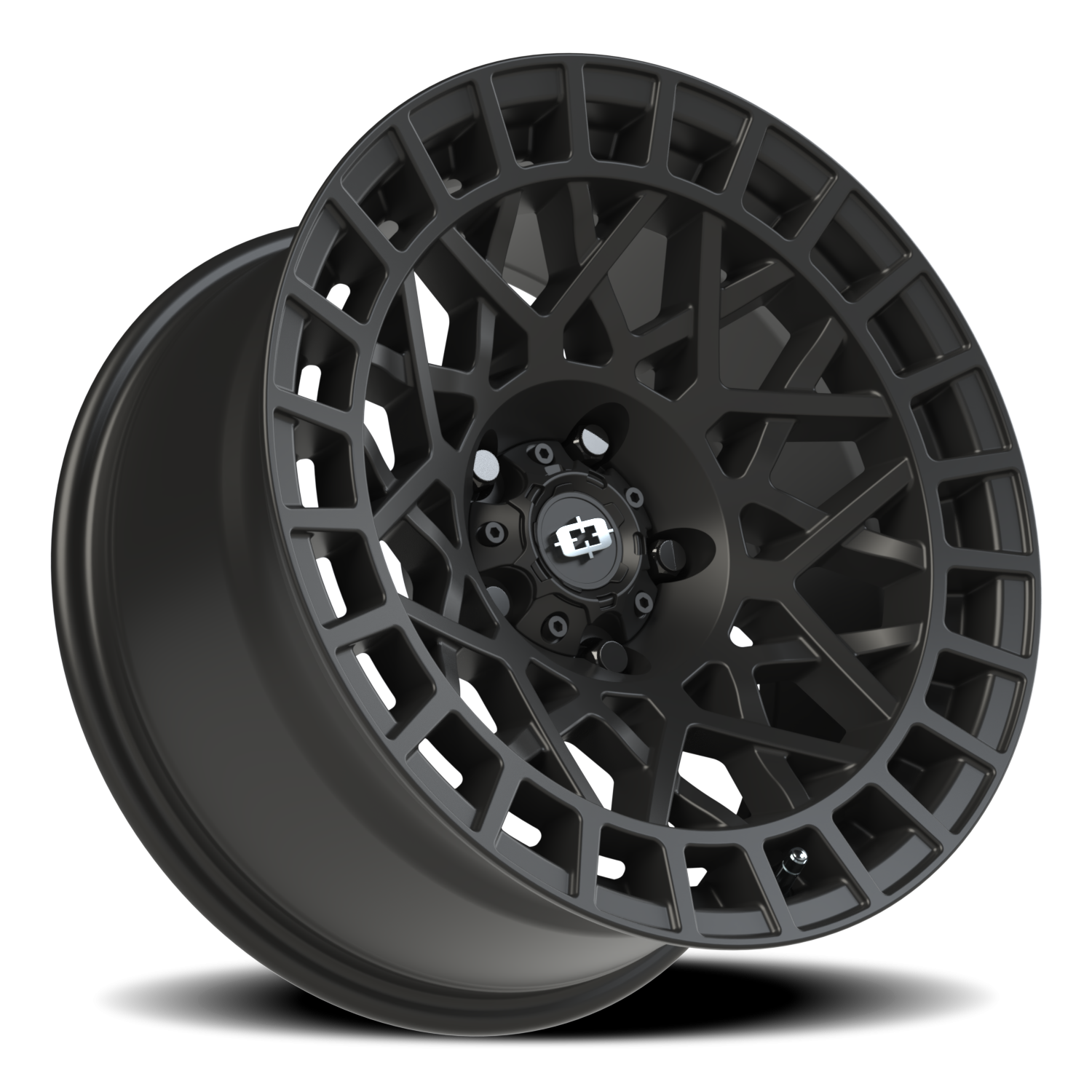Vision Wheel 349 Satin Black 17x8.5 -24 5x114.3mm 76.1mm - Wheelwiz