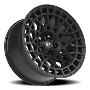 Vision Wheel 349 Satin Black 17x8.5 -24 5x114.3mm 76.1mm - Wheelwiz