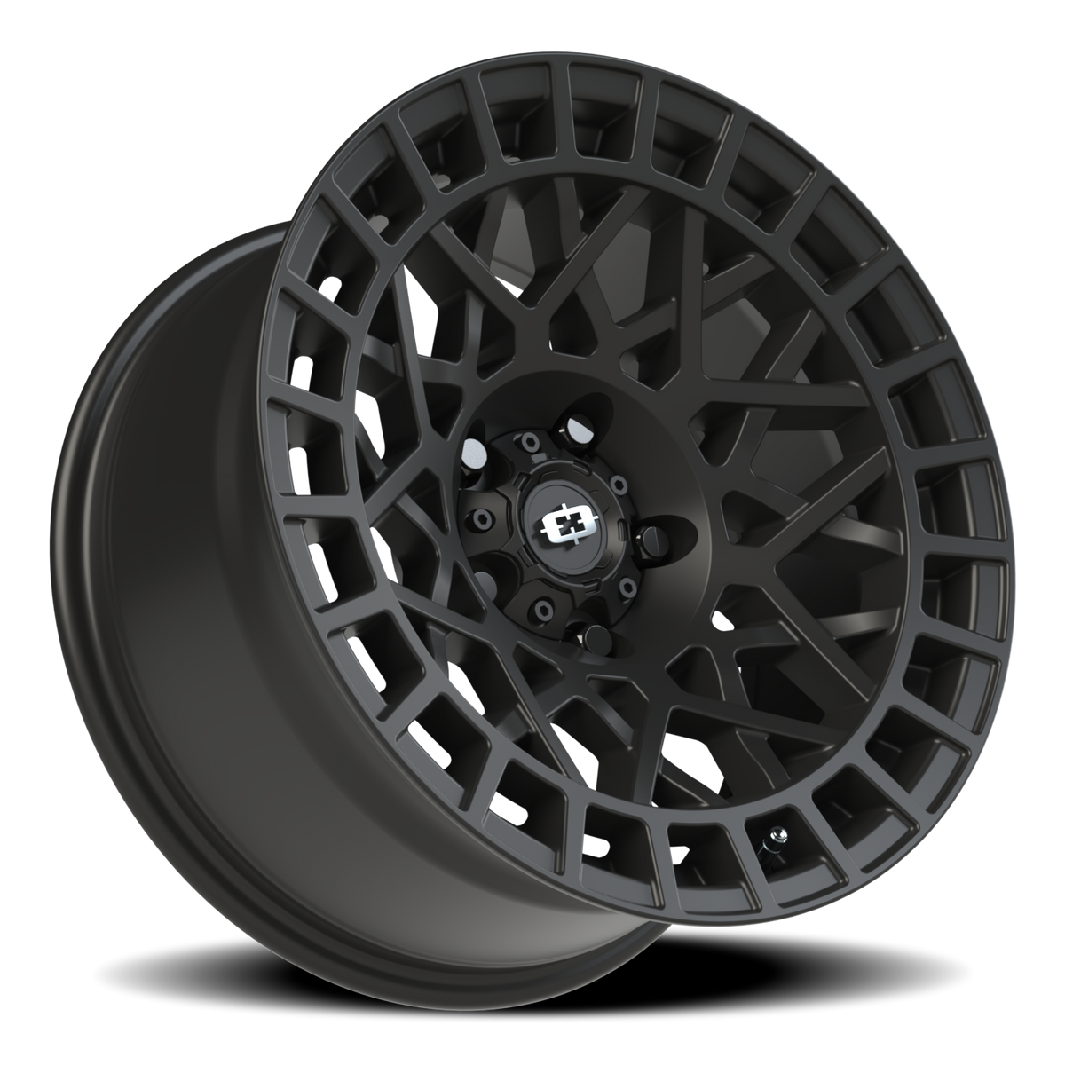 Vision Wheel 349 Satin Black 17x8.5 -24 5x127mm 76.1mm - Wheelwiz