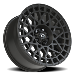 Vision Wheel 349 Satin Black 18x8.5 +12 5x114.3mm 76.1mm - Wheelwiz
