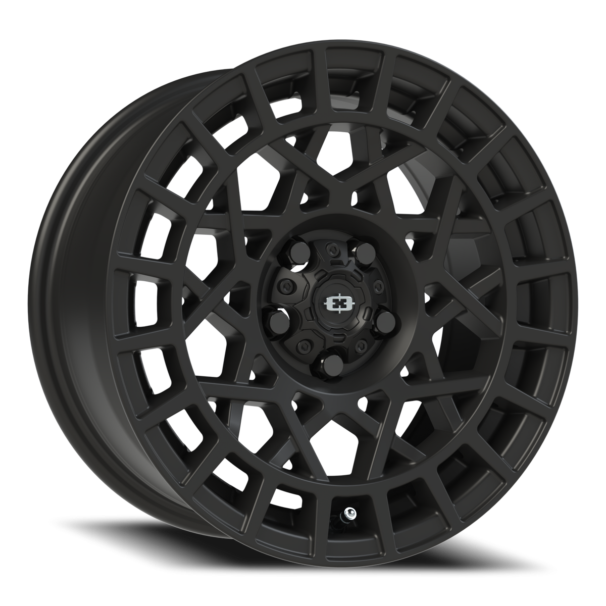 Vision Wheel 349 Satin Black 15x7 +15 5x100mm 73.1mm - Wheelwiz
