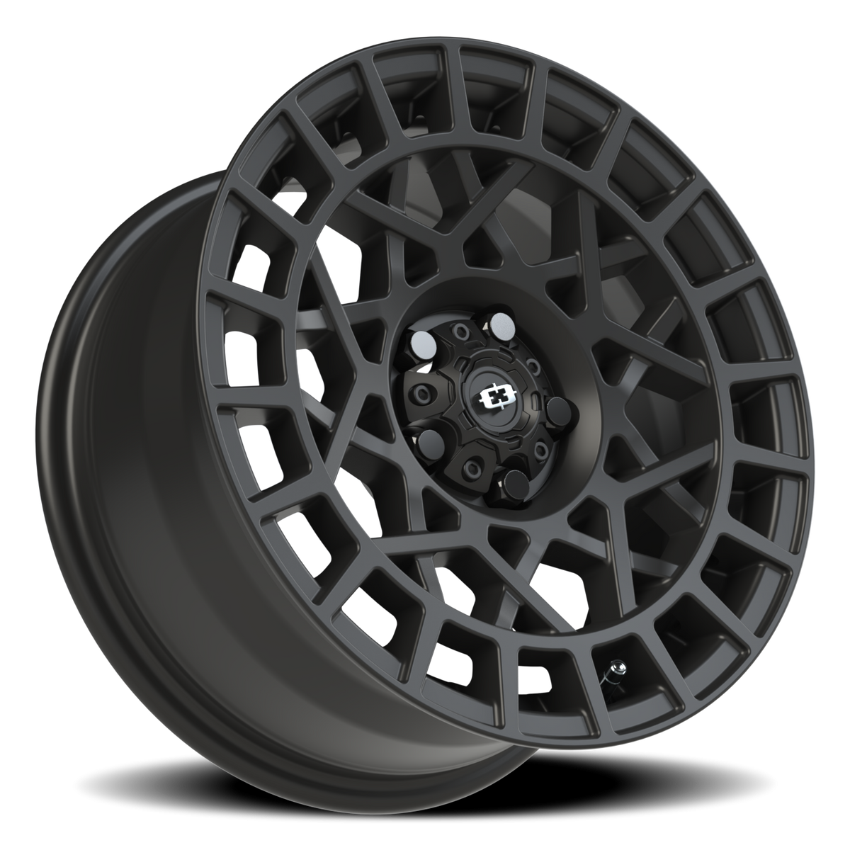 Vision Wheel 349 Satin Black 15x7 +15 5x100mm 73.1mm - Wheelwiz