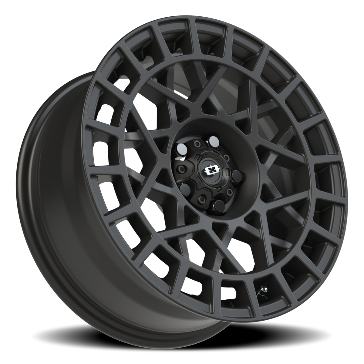 Vision Wheel 349 Satin Black 16x7 +15 5x100mm 73.1mm - Wheelwiz