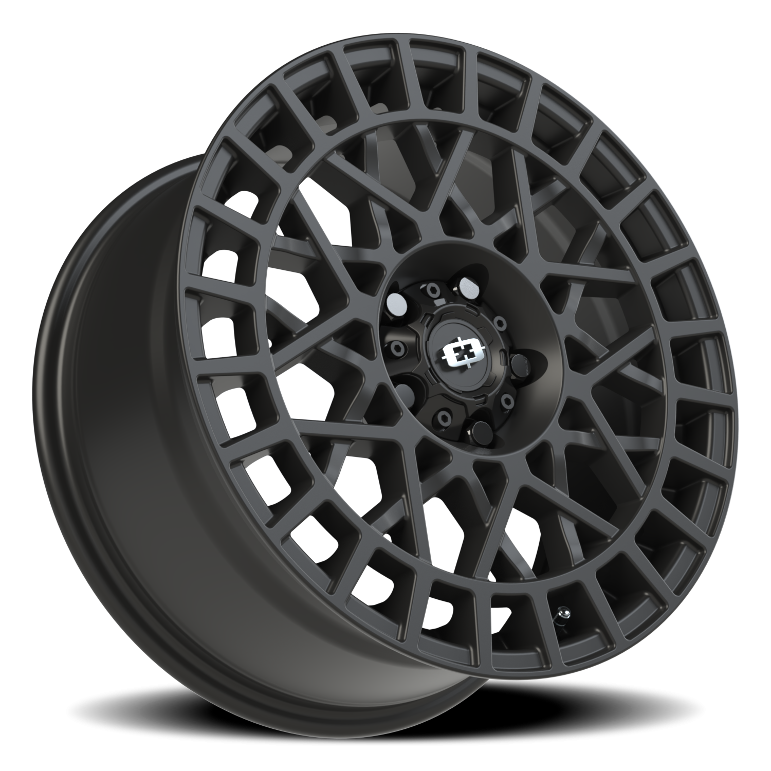 Vision Wheel 349 Satin Black 17x8 +40 5x110mm 73.1mm - Wheelwiz